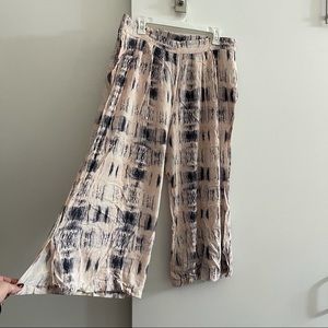 Anthropologie wide leg pants